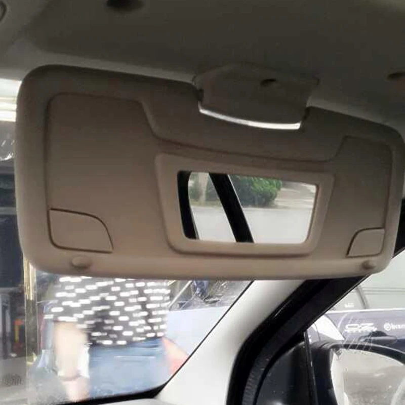Stainless Steel Car Makeup Mirror with Cartoon Design 2 Stainless Steel Car Makeup Mirror with Cartoon Design - Image 2