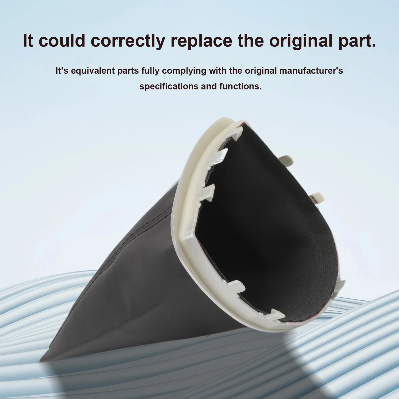 Renault Clio III Gearshift Dust Cover Chrome 6 Renault Clio III Gearshift Dust Cover Chrome - Image 6