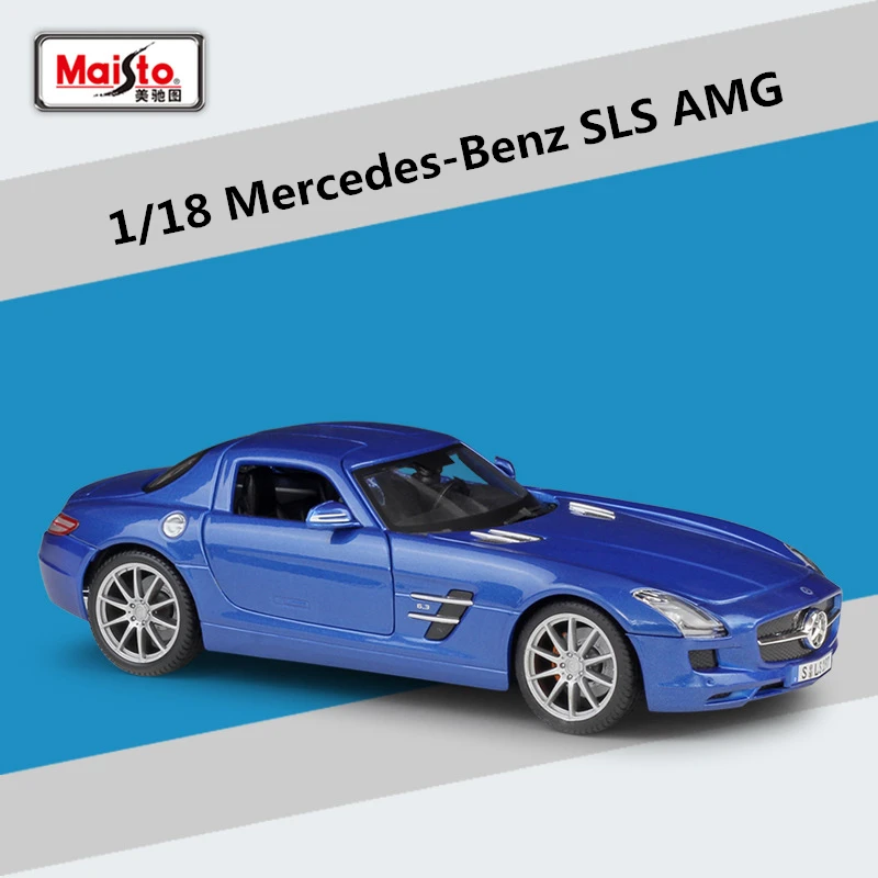Maisto 1:18 Mercedes Benz SLS AMG Model Car 10 Maisto 1:18 Mercedes Benz SLS AMG Model Car - Image 10