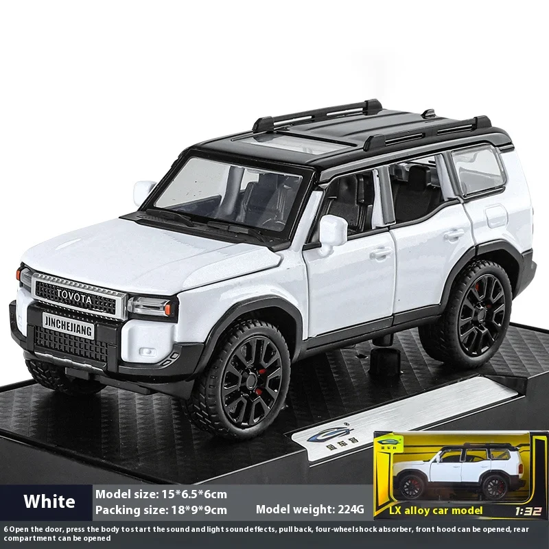 1:32 Scale Prado Die-Cast SUV Model 8 1:32 Scale Prado Die-Cast SUV Model - Image 8