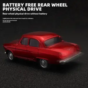 1:43 Scale Diecast Volga GAZ-21 Model Car 14 Sb22a494aa95a467990911ffce0d77e2bv