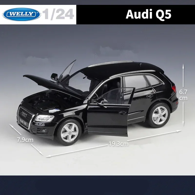 Welly 1/24 Audi Q5 Diecast Model SUV 4 Welly 1/24 Audi Q5 Diecast Model SUV - Image 4