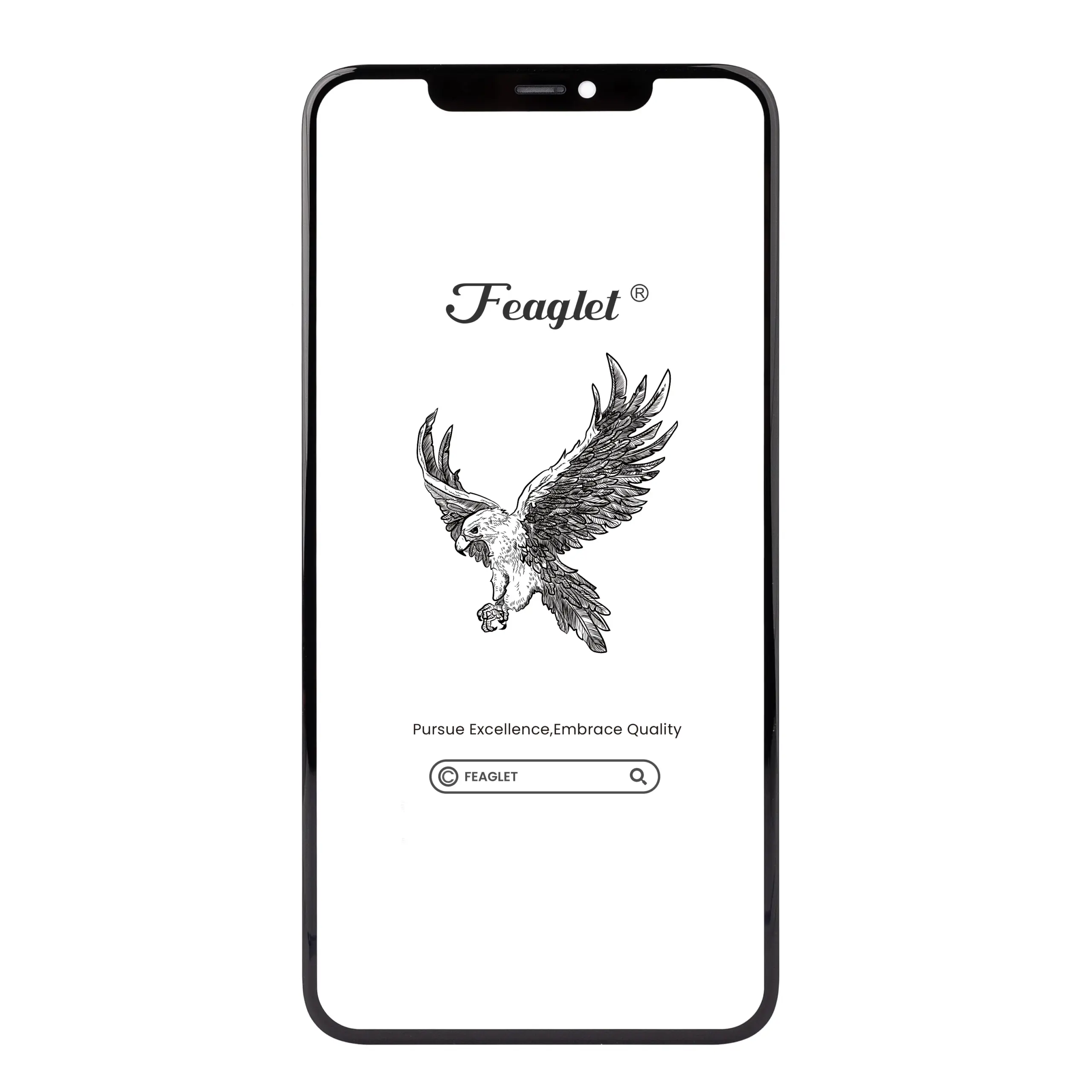 Feaglet 1:1 Outer Glass for iPhone Models, 10 Pack 4 Feaglet 1:1 Outer Glass for iPhone Models, 10 Pack - Image 4