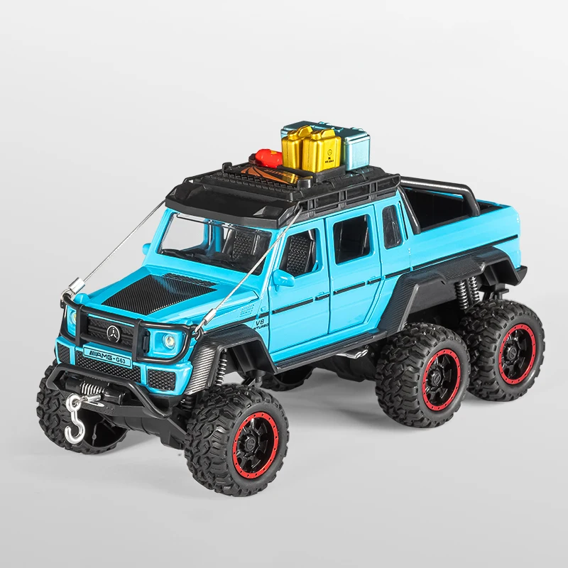 1:24 Benz G63 6x6 Adventure Model Car 8 1:24 Benz G63 6x6 Adventure Model Car - Image 8