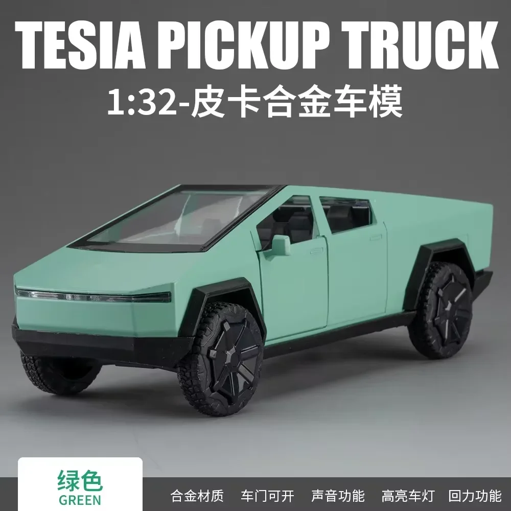 Tesla Cybertruck 1:32 Diecast Model with Effects 39 Tesla Cybertruck 1:32 Diecast Model with Effects - Image 39