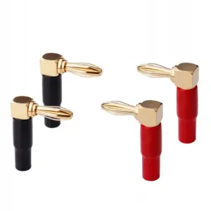 90 Degree 4mm Banana Plug Connector Set 7 Sb2f51987d82f4a0ca717d78857c8854bh