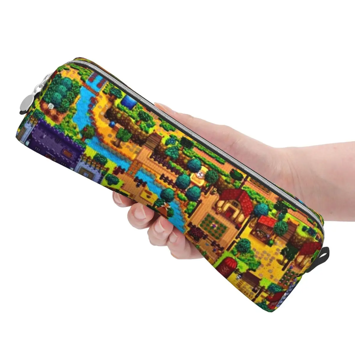 Stardew Valley Map Leather Pencil Case 3 Stardew Valley Map Leather Pencil Case - Image 3