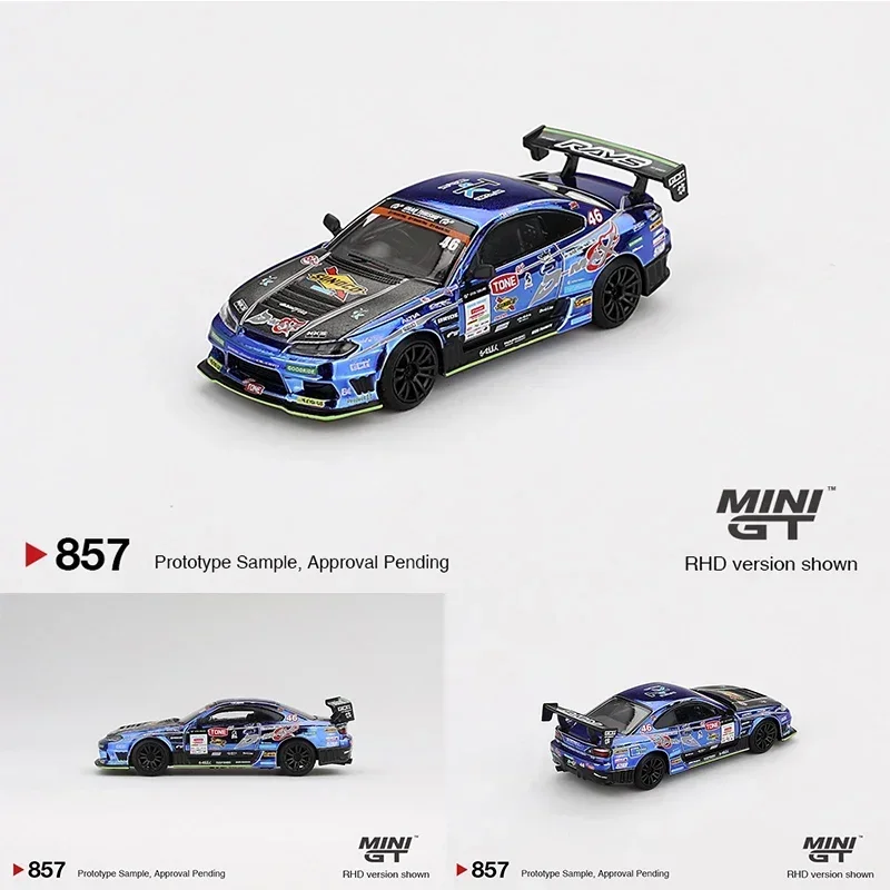 1:64 Scale Nissan Silvia S15 D MAX Racing Model 6 1:64 Scale Nissan Silvia S15 D MAX Racing Model - Image 6