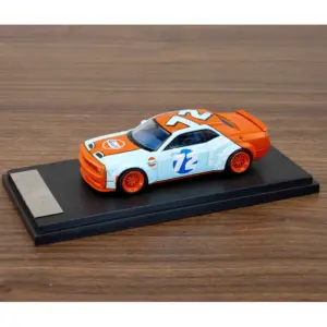 Diecast 1/64 Scale Dodge Challenger Model 17 Sb35306c0a9ce4d399c3022f7bb7694a3X