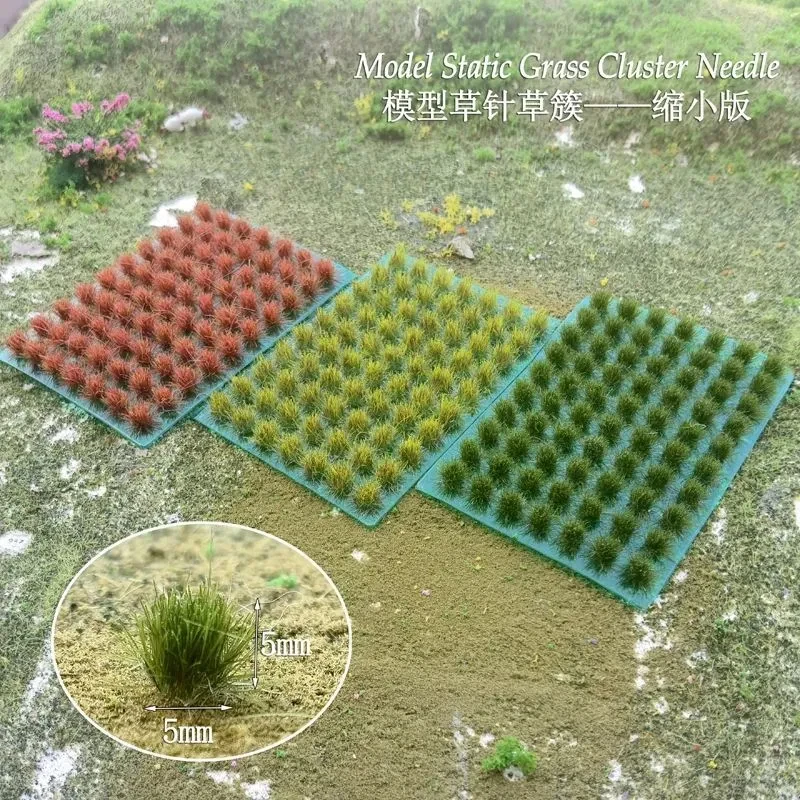 Set of 70 Miniature Static Grass Tufts 4 Set of 70 Miniature Static Grass Tufts - Image 4