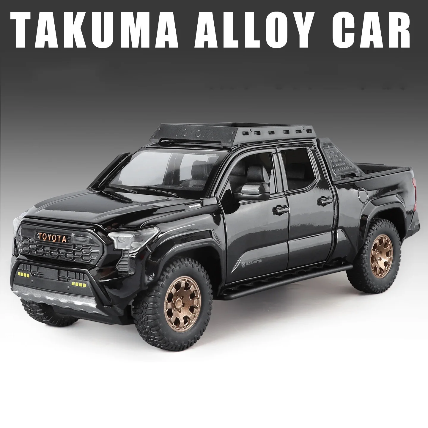 1:24 Scale Toyota Tacoma Pickup Model Car 7 1:24 Scale Toyota Tacoma Pickup Model Car - Image 7
