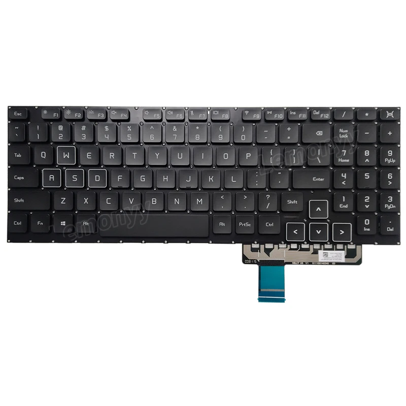 Lemonyy V700 Backlit Keyboard for Dexp Laptops 2 Lemonyy V700 Backlit Keyboard for Dexp Laptops - Image 2