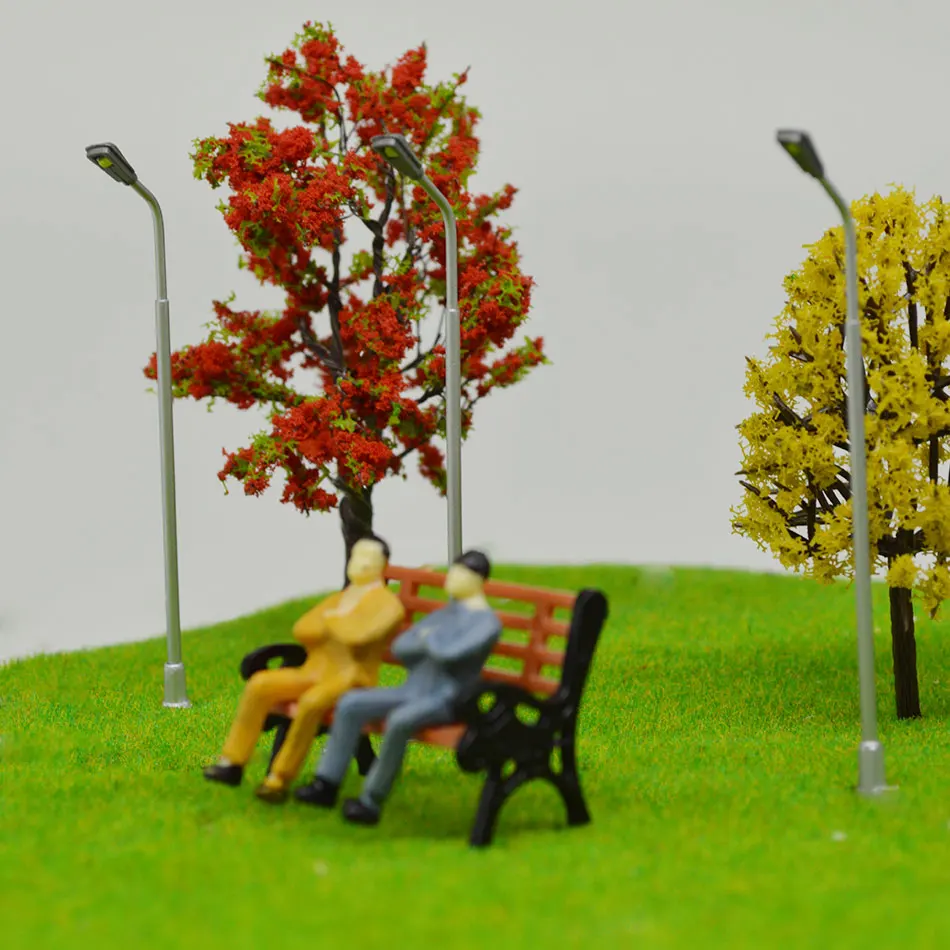 Set of 50 Miniature Street Lampposts with LEDs 5 Set of 50 Miniature Street Lampposts with LEDs - Image 5