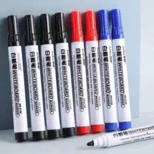 Erasable Whiteboard Markers Set of 4 or 8 25 Sb4c25a3ad8694f7ea11f8f5a6d466003d 1