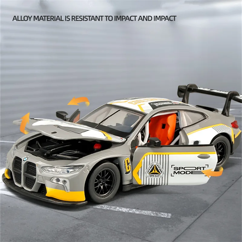 BMW M4 GT3 1:32 Scale Diecast Model 4 BMW M4 GT3 1:32 Scale Diecast Model - Image 4