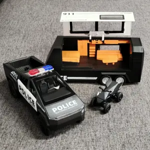 Police Cybertruck 1:32 Scale Diecast Model 15 Sb53dce59d64c46d7b78ece8b5221fc2f0