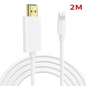 HDTV Cable for iPhone 5 to 14, 6.6ft 13 Sb56f7064730d477c9895a17b2b55625eA 1