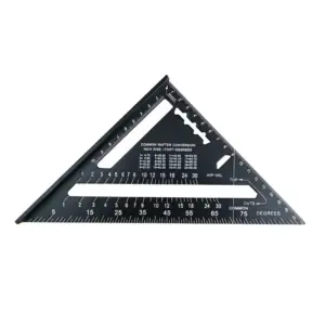 Vibrant Blue 7-Inch Aluminum Alloy Triangle Ruler 21 Sb57b648370d74453bfca6d0b097cef09v