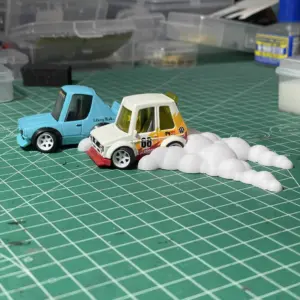 1:64 Scale Tire Smoke Effects Diorama Accessory 8 Sb61703bcd89d4a5783a5ce8a83b927a1u
