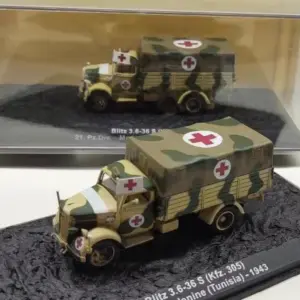 Blitz 1/72 Scale German Ambulance Model 9 Sb63f9492159c4f5db0c73c07f4e65d40W