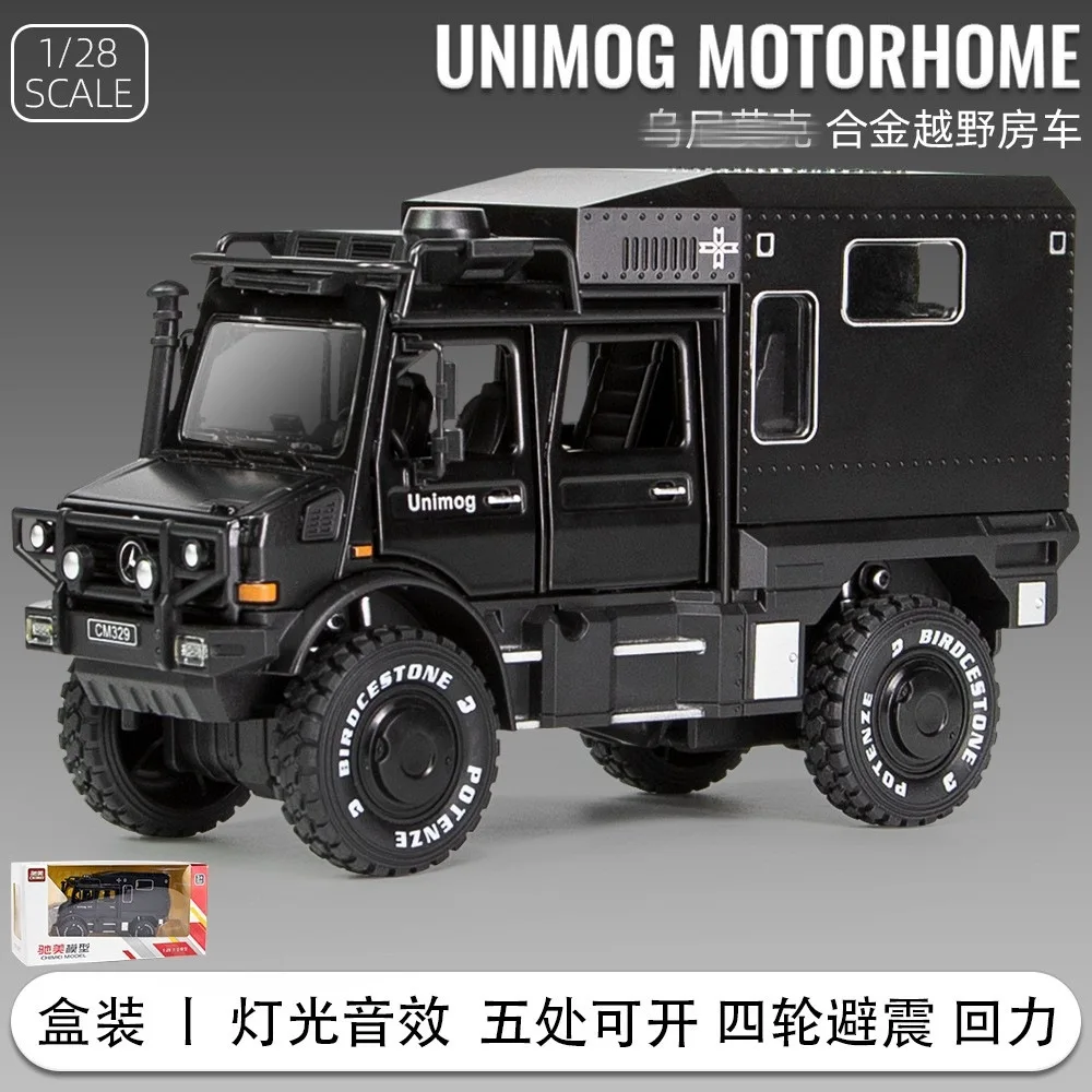 1:28 Scale Mercedes-Benz Unimog Diecast Model 11 1:28 Scale Mercedes-Benz Unimog Diecast Model - Image 11