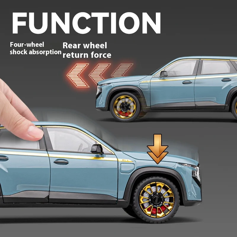 1:24 Scale XM Alloy SUV Model Car 2 1:24 Scale XM Alloy SUV Model Car - Image 2