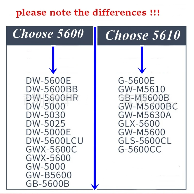 Vibrant Red Replacement Strap for DW5600/5000 2 Vibrant Red Replacement Strap for DW5600/5000 - Image 2