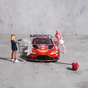 Car Wash Charm Resin Miniature Figure 1:64 Scale 10 Sb76ce3654f7841859d25f440a807f64e9