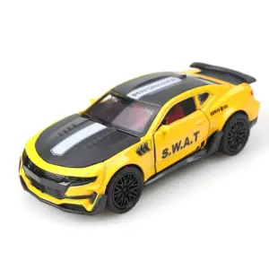 Alloy Metal Sports Car SWAT Orange Model 11 Sb7f34871857b43e988350956527ed385I