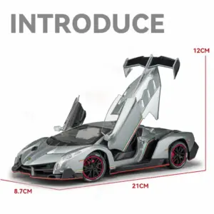 Lamborghini Veneno 1:24 Scale Model Car 14 Sb83cfc5512444680a2fc7454b123e40fs