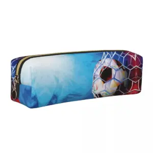 Golden Soccer Pencil Case with Flame Design 44 Sb8553fa6350f450cba48e6d5ddb3085b5 18