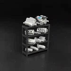 1/64 Scale Miniature Garage Scene Model 15 Sb87c1a18d0544ea094b28658ace676216