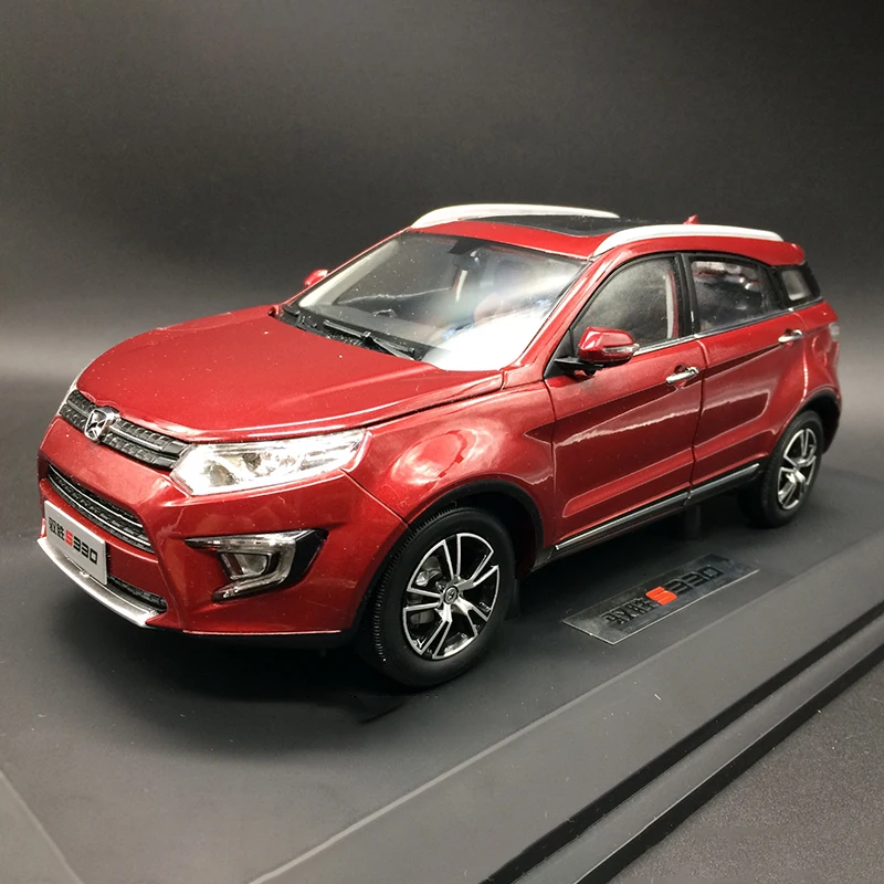 JMC S330 1/18 Scale Diecast Model Car Red 4 JMC S330 1/18 Scale Diecast Model Car Red - Image 4