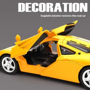 1:32 Scale Diecast McLaren F1 Sports Car Model 15 Sb90b65ad58434e61b6de315a9ec0fda81
