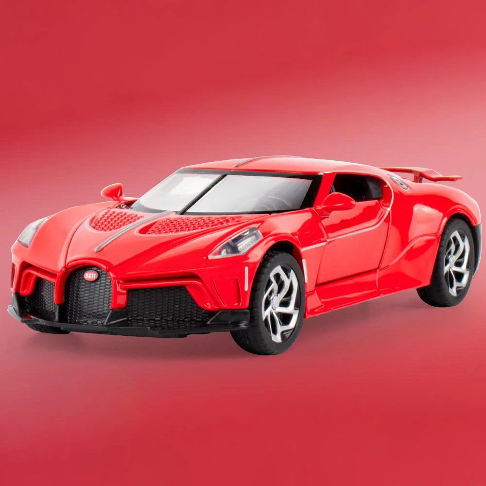 1:32 Diecast Metal Supercar Model with Battery 9 1:32 Diecast Metal Supercar Model with Battery - Image 9