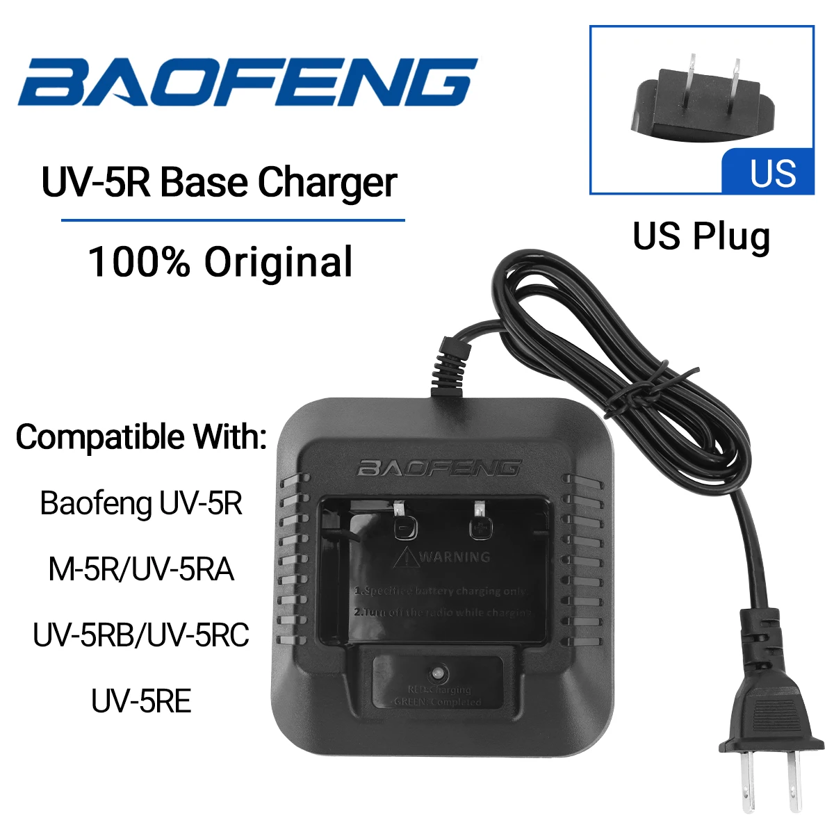 Baofeng UV-5R USB Desktop Charger 7 Baofeng UV-5R USB Desktop Charger - Image 7
