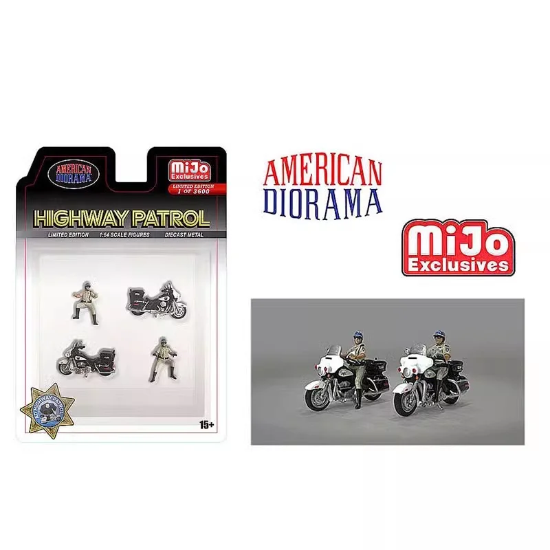 1/64 Scale Modern Highway Patrol Model Set 3 1/64 Scale Modern Highway Patrol Model Set - Image 3