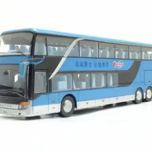 1:32 Scale Alloy Red Double-Decker Bus Model 20 Sba36fc4f2c8a4dd68d3402209c1486bcU
