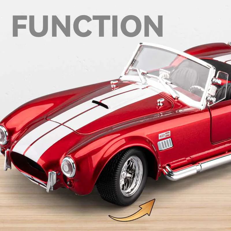 Ford Shelby Cobra 427 S/C 1:24 Scale Model 4 Ford Shelby Cobra 427 S/C 1:24 Scale Model - Image 4