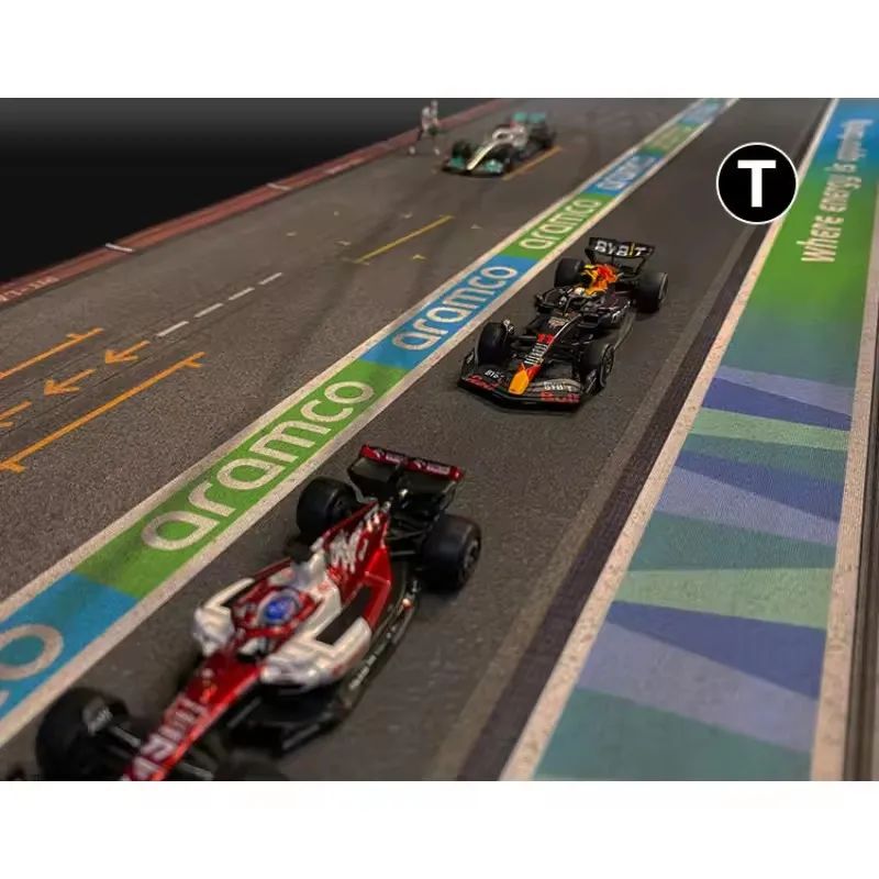 1:64 Scale Racing Scene Mat for Diecast Cars 5 1:64 Scale Racing Scene Mat for Diecast Cars - Image 5