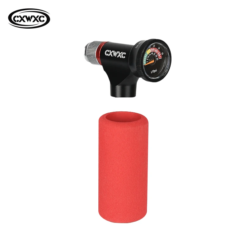 CXWXC Mini Portable CO2 Inflator with Gauge 7 CXWXC Mini Portable CO2 Inflator with Gauge - Image 7