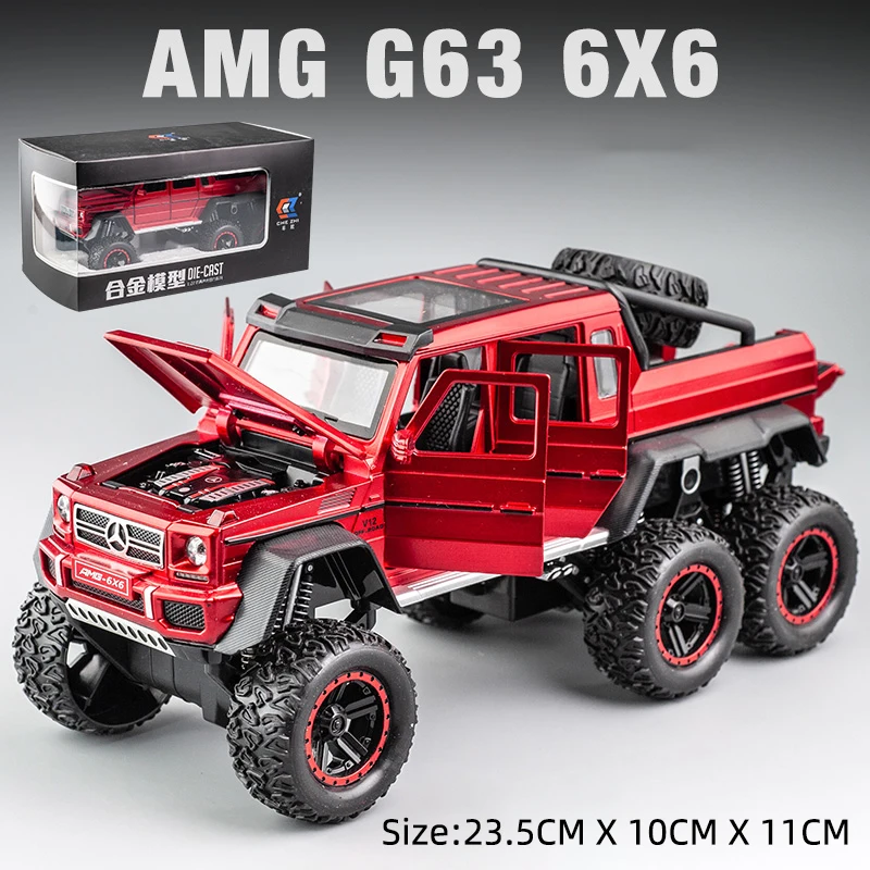 Mercedes Benz AMG G63 6x6 Diecast Model 11 Mercedes Benz AMG G63 6x6 Diecast Model - Image 11