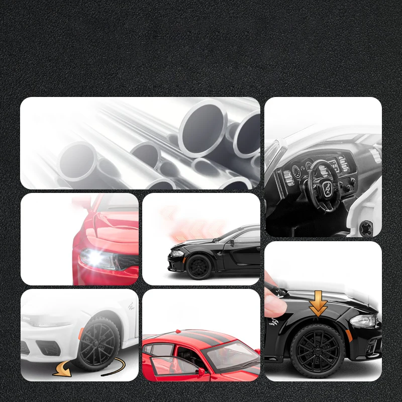 1:32 Scale Dodge Charger SRT Diecast Model 6 1:32 Scale Dodge Charger SRT Diecast Model - Image 6