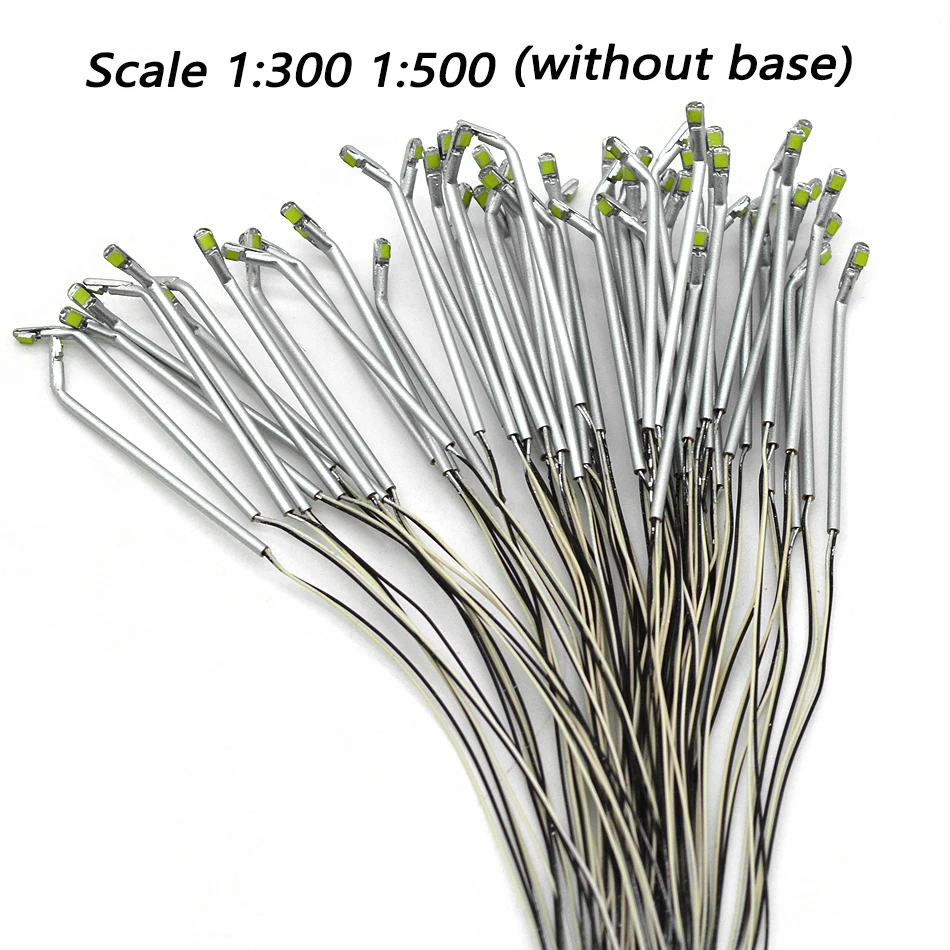 Set of 50 Miniature Street Lampposts with LEDs 6 Set of 50 Miniature Street Lampposts with LEDs - Image 6