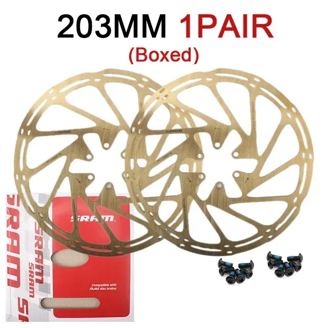 SRAM Hydraulic Disc Brake Rotors 160mm 180mm 203mm 12 SRAM Hydraulic Disc Brake Rotors 160mm 180mm 203mm - Image 12
