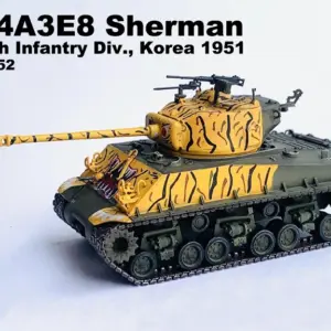 1:72 Scale M4A3E8 Sherman Tank Model 9 Sbcdffba35f3344cd9a31a5dfaab2a965N