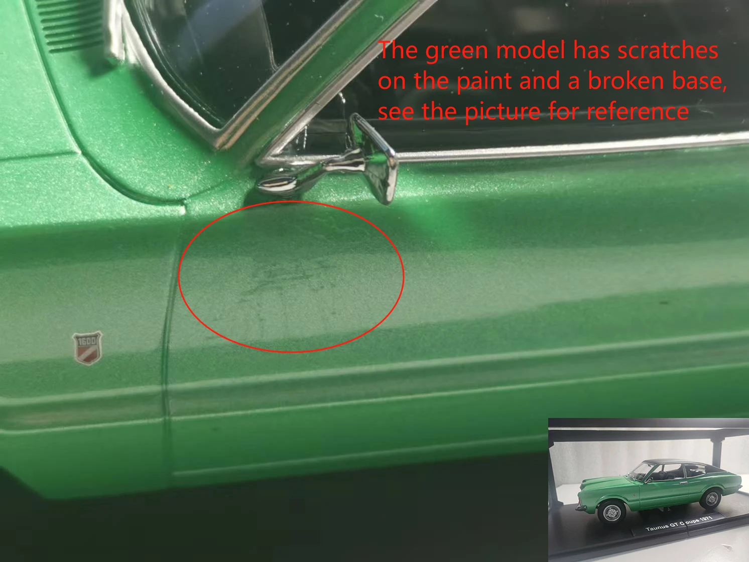 1971 Ford Taunus GT L Limousine Model 1:18 Scale 11 1971 Ford Taunus GT L Limousine Model 1:18 Scale - Image 11