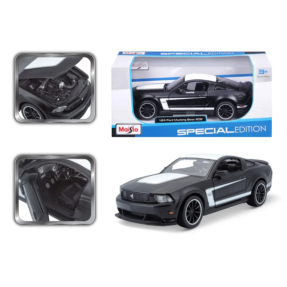 Maisto 1:24 Ford Mustang Boss 302 Diecast Model 6 Maisto 1:24 Ford Mustang Boss 302 Diecast Model - Image 6