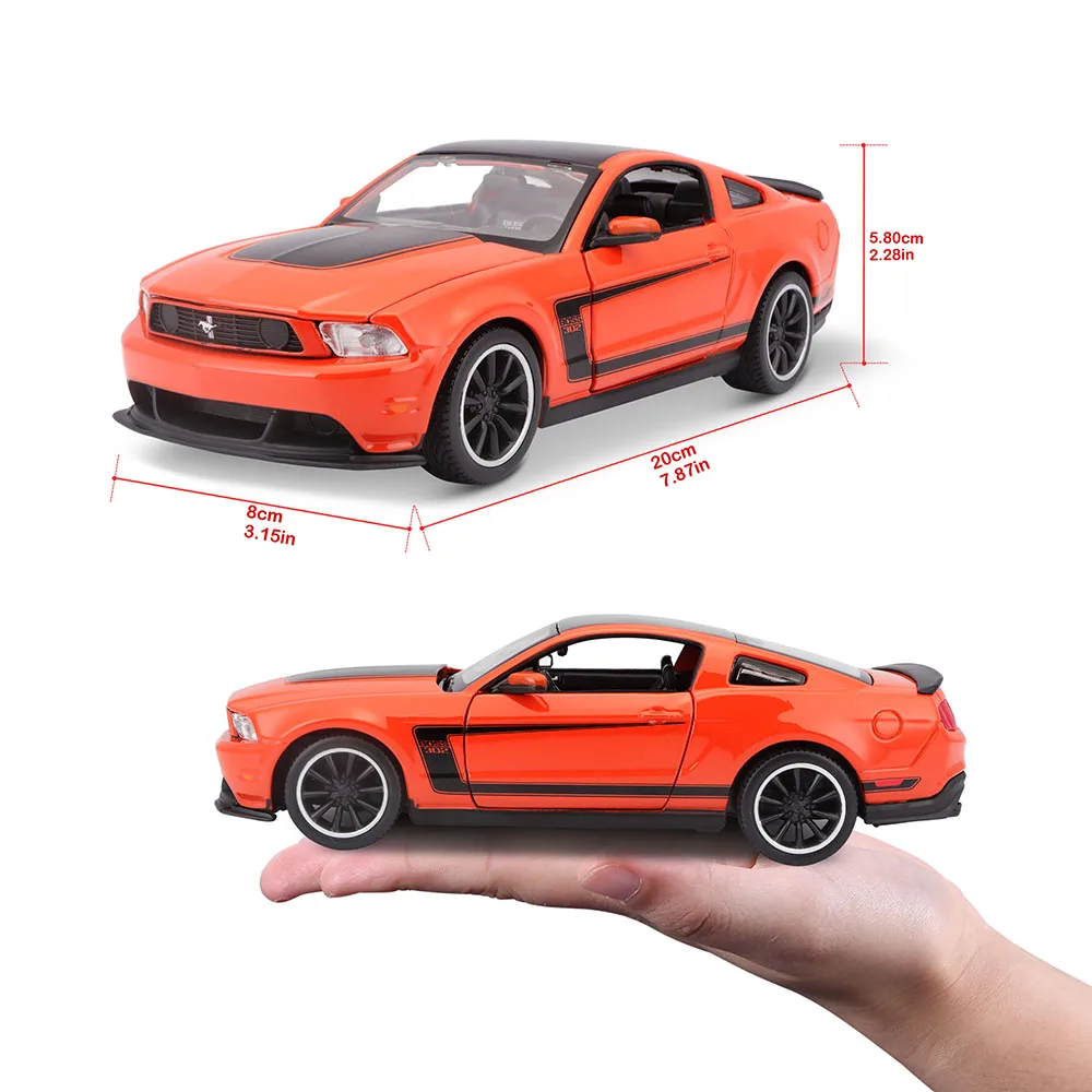 Maisto 1:24 Ford Mustang Boss 302 Diecast Model 5 Maisto 1:24 Ford Mustang Boss 302 Diecast Model - Image 5