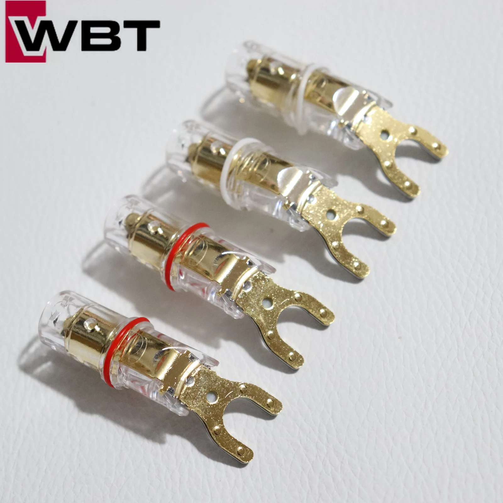 WBT Rhodium Plated Male Connectors Set of 4 7 WBT Rhodium Plated Male Connectors Set of 4 - Image 7